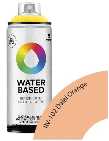 Przejdź do produktu Farba w sprayu 400ml Waterbased Rv-102 Dalai Orange, MTN Colors