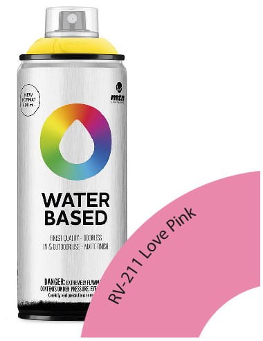 Przejdź do produktu Farba w sprayu 400ml Waterbased Rv-211 Love Pink, MTN Colors