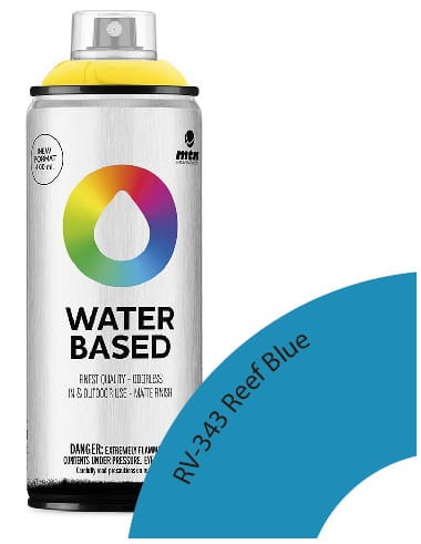 Przejdź do produktu Farba w sprayu 400ml Waterbased Rv-343 Blue Green, MTN Colors