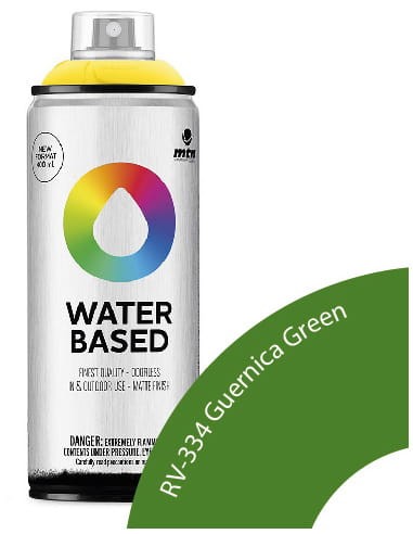 Przejdź do produktu Farba w sprayu 400ml Waterbased Rv-334 Brilliant Yellow Green Deep, MTN Colors