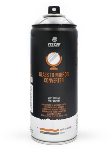 Przejdź do produktu Farba w sprayu 400ml Pro Glass To Mirror Converter, MTN Colors