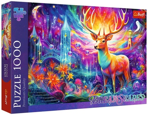 Przejdź do produktu Puzzle 1000-el. DreamScapes Mistyczny Jeleń, Trefl