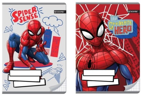 Przejdź do produktu Zeszyt A5 32k. kratka Spider Man, Beniamin