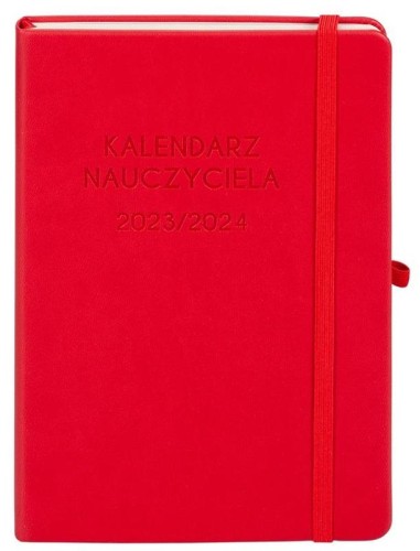 Przejdź do produktu KAL.KSIĄŻ. A5 TDW NAUCZYCIELA CZERW