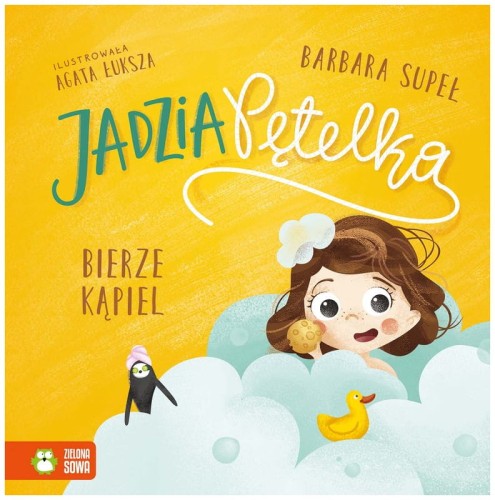 Przejdź do produktu Książeczka Jadzia Pętelka w.3 bierze kąpiel