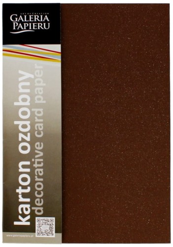 Przejdź do produktu Karton ozdobny Mika Metalik Brąz 20szt/op 240g/m2