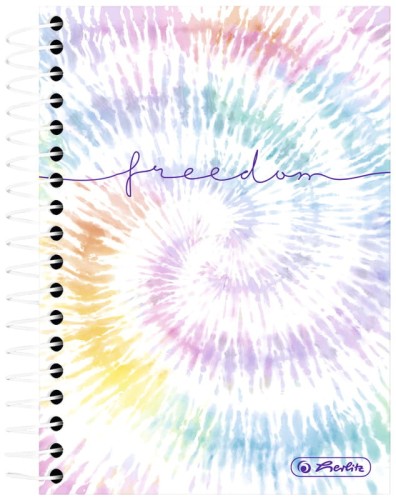 Przejdź do produktu Brulion na spirali 200 10x14 kratka New Batik Freed, Herlitz