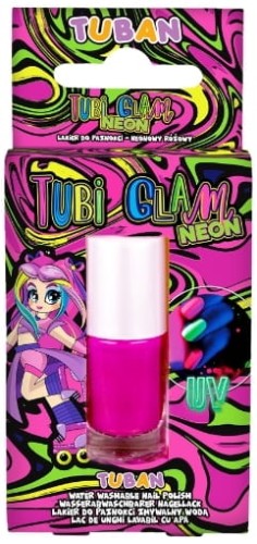 Przejdź do produktu Lakier do paznokci Tubi glam - różowy neonowy , Tuban