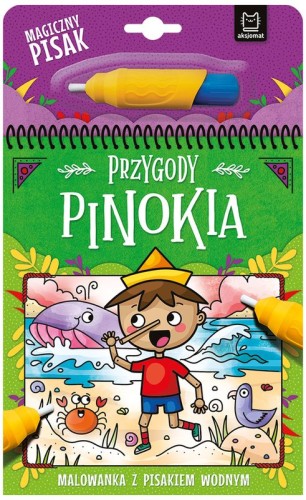 Przejdź do produktu Przygody Pinokia.Malowanka z pisakiem wodnym