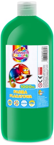 Przejdź do produktu OT FARBA PLAKATOWA 1000ML ZIELEŃ TRAWIASTA
