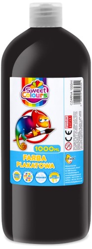 Przejdź do produktu OT FARBA PLAKATOWA 1000ML CZARNA