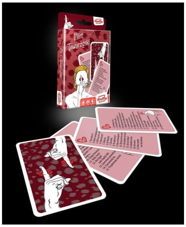Przejdź do produktu Flirt towarzyski Gra karciana Shuffle 4w1