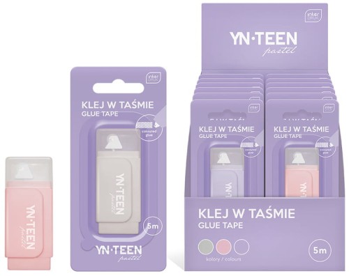 Przejdź do produktu Klej w taśmie 5m Pastel, YN Teen