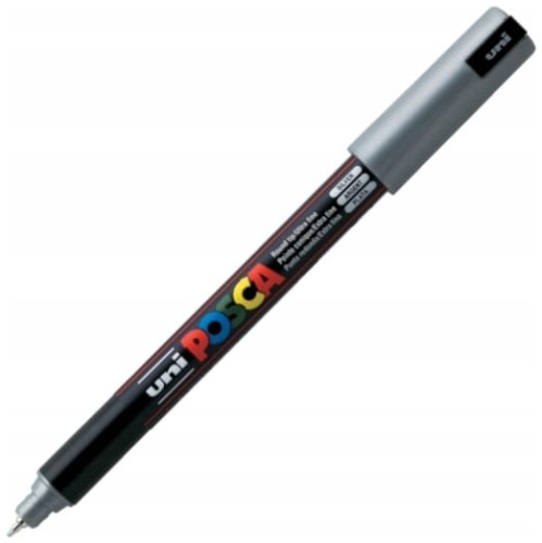 Przejdź do produktu Marker pigmentowy Posca PC-1MR srebrny, Uni