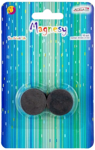 Przejdź do produktu Magnesy MAG-3508 blister=10szt. 25mm/3mm