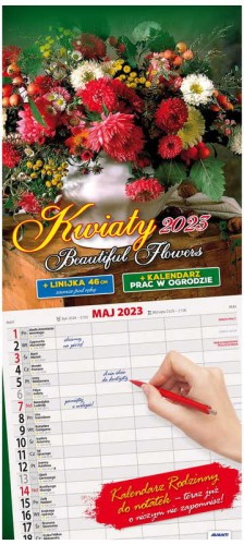 Przejdź do produktu Kalendarz Kwiaty 2023