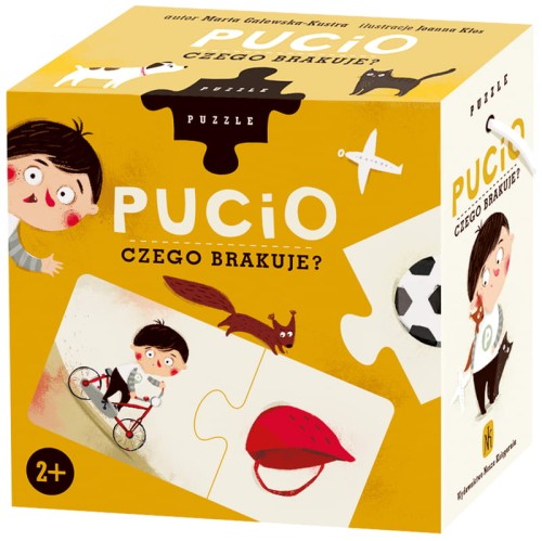 Przejdź do produktu Puzzle Pucio. Czego brakuje? gra