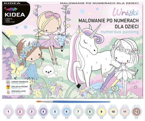 Przejdź do produktu OBRAZ MALOWANIE PO NUMERACH WRÓŻKI