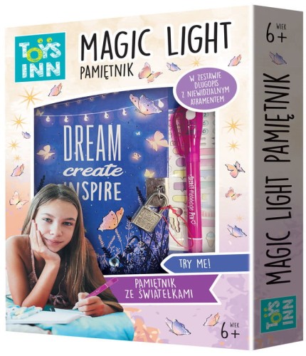 Przejdź do produktu Pamiętnik Magic Light Dreams 7830 STNUX