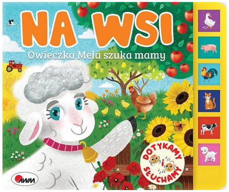 Przejdź do produktu Na wsi owieczka Mela szuka mamy