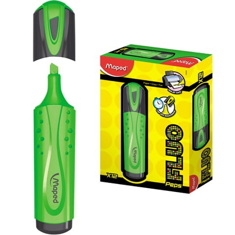 Przejdź do produktu Zakreślacze Fluo Peps różne kolory z displ., Maped