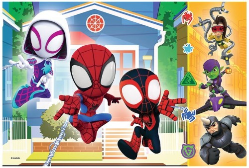 Przejdź do produktu Puzzle 60el Spiday i Przyjaciele. W świecie Spiday