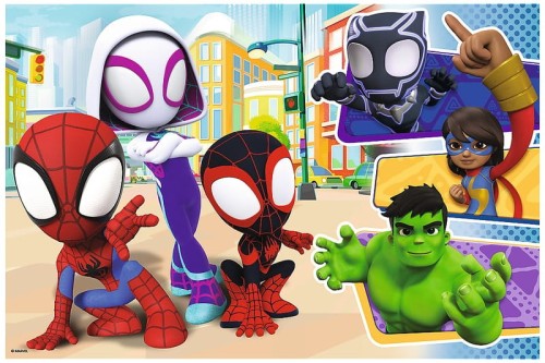 Przejdź do produktu Puzzle 24el Maxi Spiday i Przyjaciele 14348 Trefl