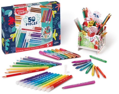 Przejdź do produktu Zestaw artystyczny do malowania 50 elementów, Maped Creativ