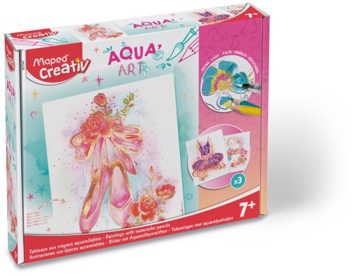 Przejdź do produktu Obrazy akwarelowe Aqua Art - motyw taniec, Maped Creativ