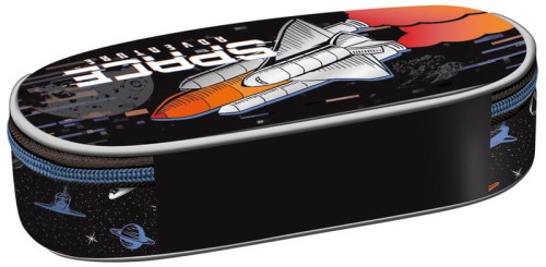 Przejdź do produktu Piórnik saszetka owalny z klapką PCL-01 Space