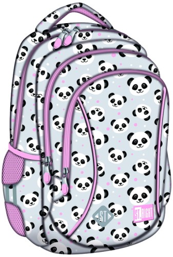 Przejdź do produktu Plecak 3 komorowy STRIGHT BP-26 Grey Panda