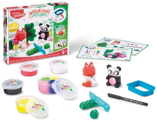 Przejdź do produktu Masa plastyczna Friends słodkie zwierzaki 2x18g, 1x31g, Maped Creativ