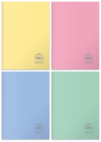 Przejdź do produktu Zeszyt A4 60 k kratka Eco PP, Pastel colors, Herlitz