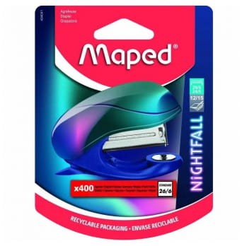 Przejdź do produktu Zszywacz Nightfal mini + zszywki do 15k., Maped