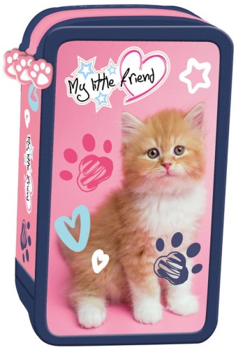 Przejdź do produktu Piórnik potrójny z wyposażeniem My Little Friend G