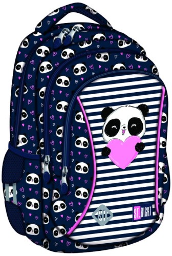 Przejdź do produktu Plecak 3 komorowy STRIGHT BP-26 Love Panda