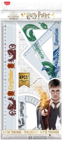 Przejdź do produktu Komplet geometryczny Harry Potter 4 elementy, Maped