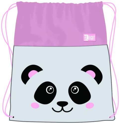 Przejdź do produktu Worek na obuwie STRIGHT SO-01 Grey Panda