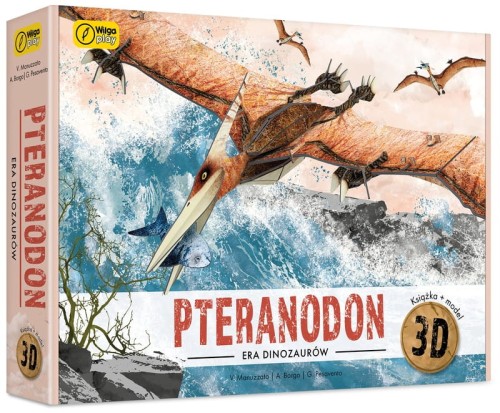Przejdź do produktu Pteranodon. Książka i puzzle 3D. Wilga play