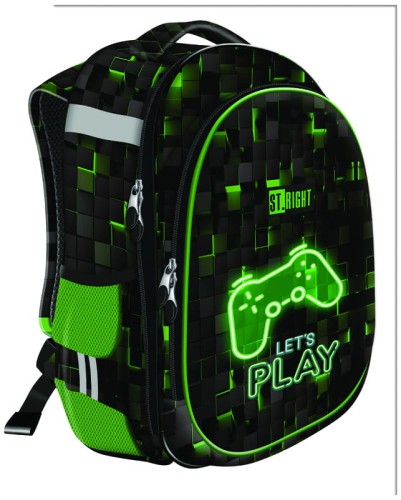 Przejdź do produktu Tornister szkolny STRIGHT HB-01 Dark Game