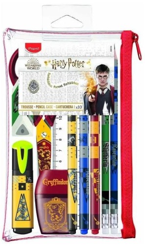 Przejdź do produktu Zestaw 10 art.szkolnych Harry Potter w saszetce, Maped