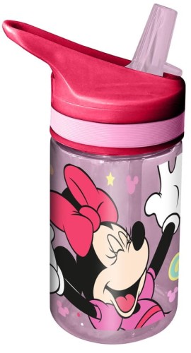 Przejdź do produktu Bidon butelka na wodę 400ml Tritan Minnie Mouse MN