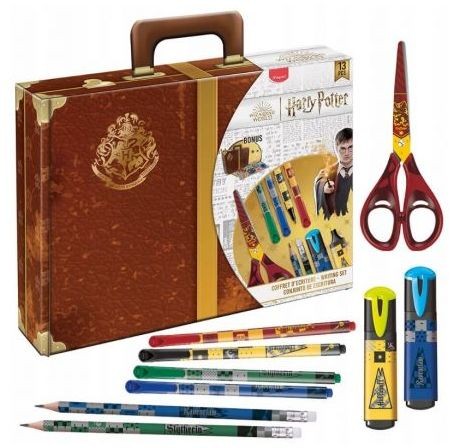 Przejdź do produktu Zestaw 13 art.szkolnych Harry Potter w walizeczce, Maped