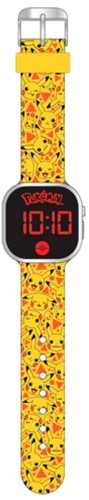 Przejdź do produktu Zegarek cyfrowy LED z kalendarzem Pikachu Pokemon, Kids