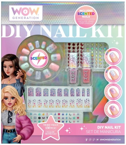Przejdź do produktu Zestaw do manicure z pachnącymi tipsami WOW, Kids