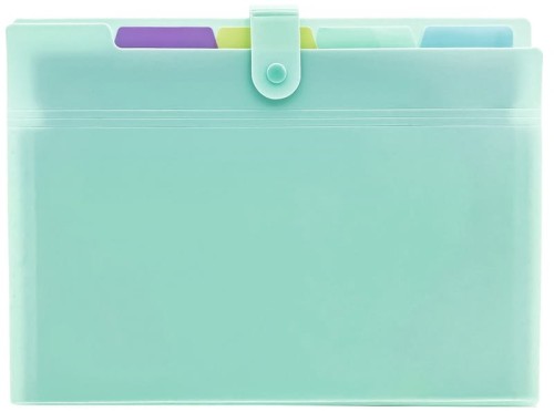 Przejdź do produktu BF THP-A4-04 TECZKA HARMONIJKOWA A4 PP 5 PRZEGRÓDEK PASTEL ZIELONY