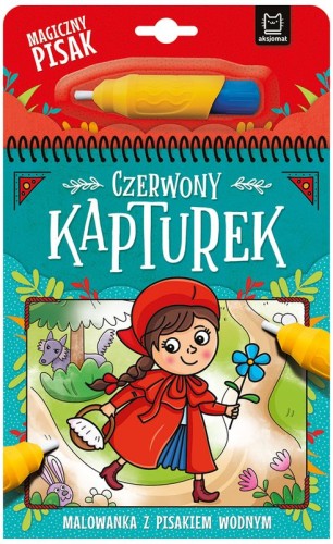 Przejdź do produktu Czerwony kapturek. Malowanka z pisakiem wodnym