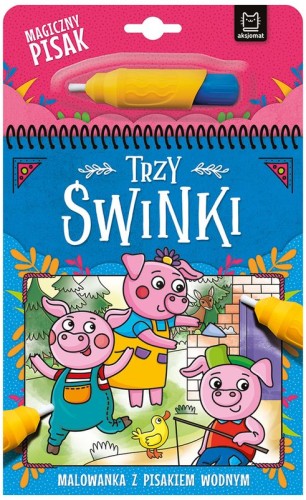 Przejdź do produktu Malowanka z pisakiem wodnym, trzy świnki, Aksjomat