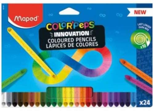 Przejdź do produktu Kredki świecowe Color Peps infinity 24 kolory
