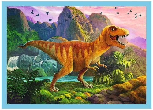 Przejdź do produktu Puzzle 4w1 Wyjątkowe dinozaury 34609 Trefl